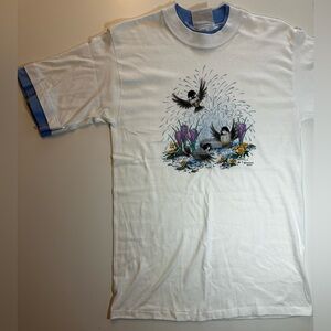 Vintage Morning Sun Bird T-shirt